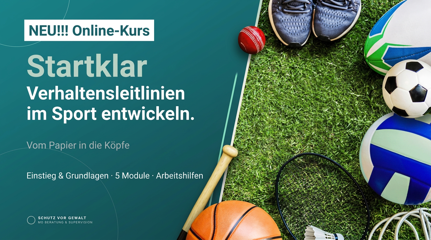 Selbstlernkurs Startklar, Verhaltensleitlinien im Sport entwickeln